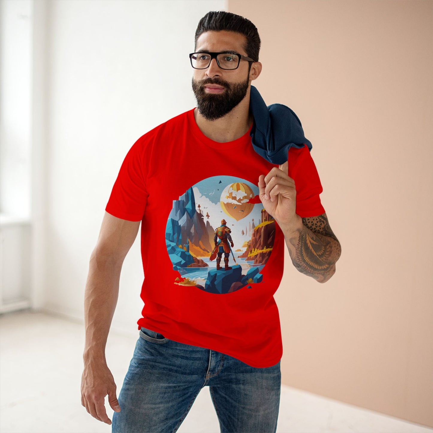 Adventures Graphic Unisex 100 Cotton Staple Tee 9