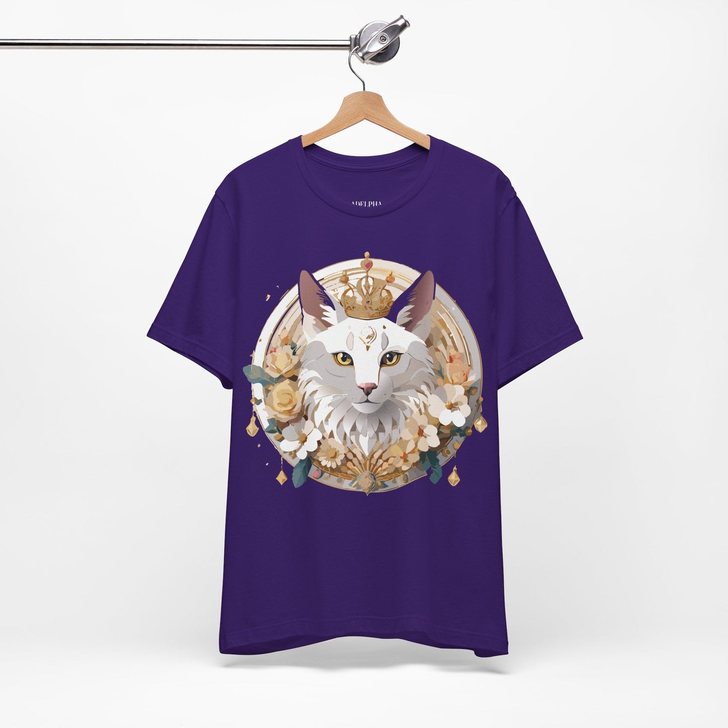 Medallion Graphic Unisex 100 Cotton Vintage Animal Medal Artwork Tee 38
