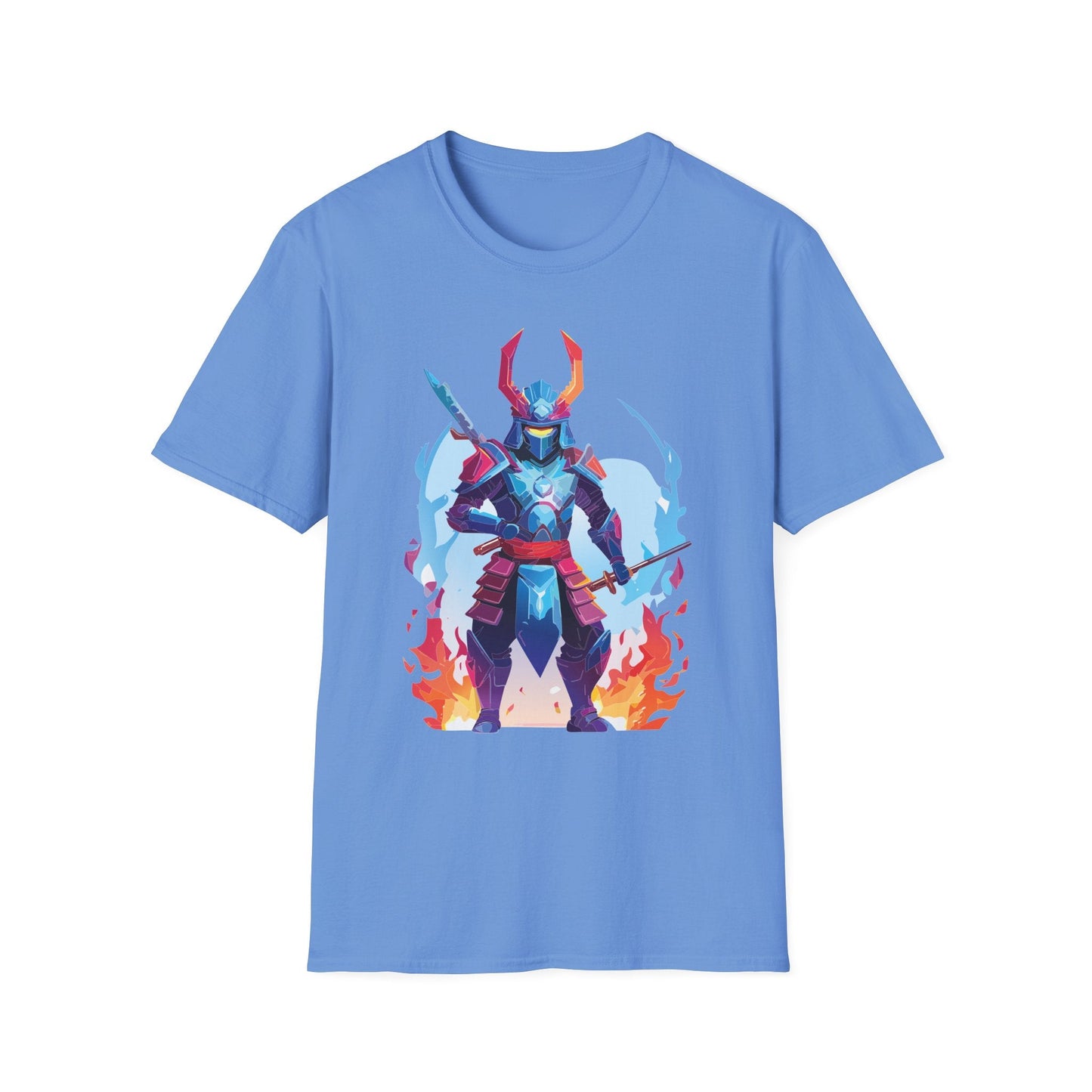 Samurai Shirt Unisex T Shirt 100 Percent Ring Spun Cotton Softstyle Tee Gildan 64000