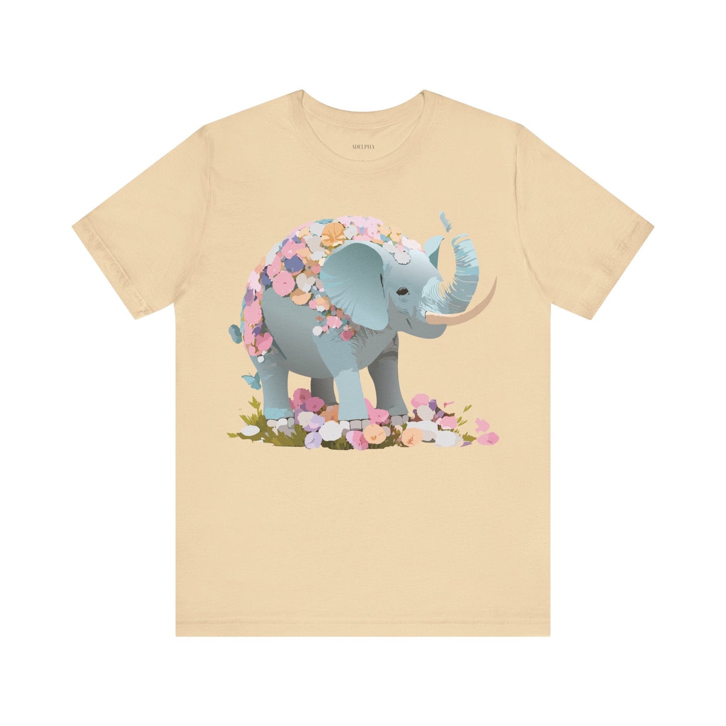 Elephant Graphic T Shirt From Adelpha Unisex Jersey Short Sleeve Vintage Inspired Art Design Tee