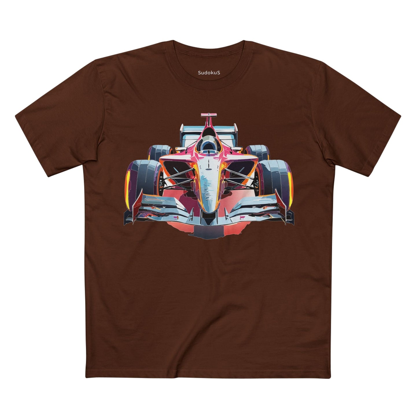 Car Graphic Unisex 100 Cotton Staple Tee 7