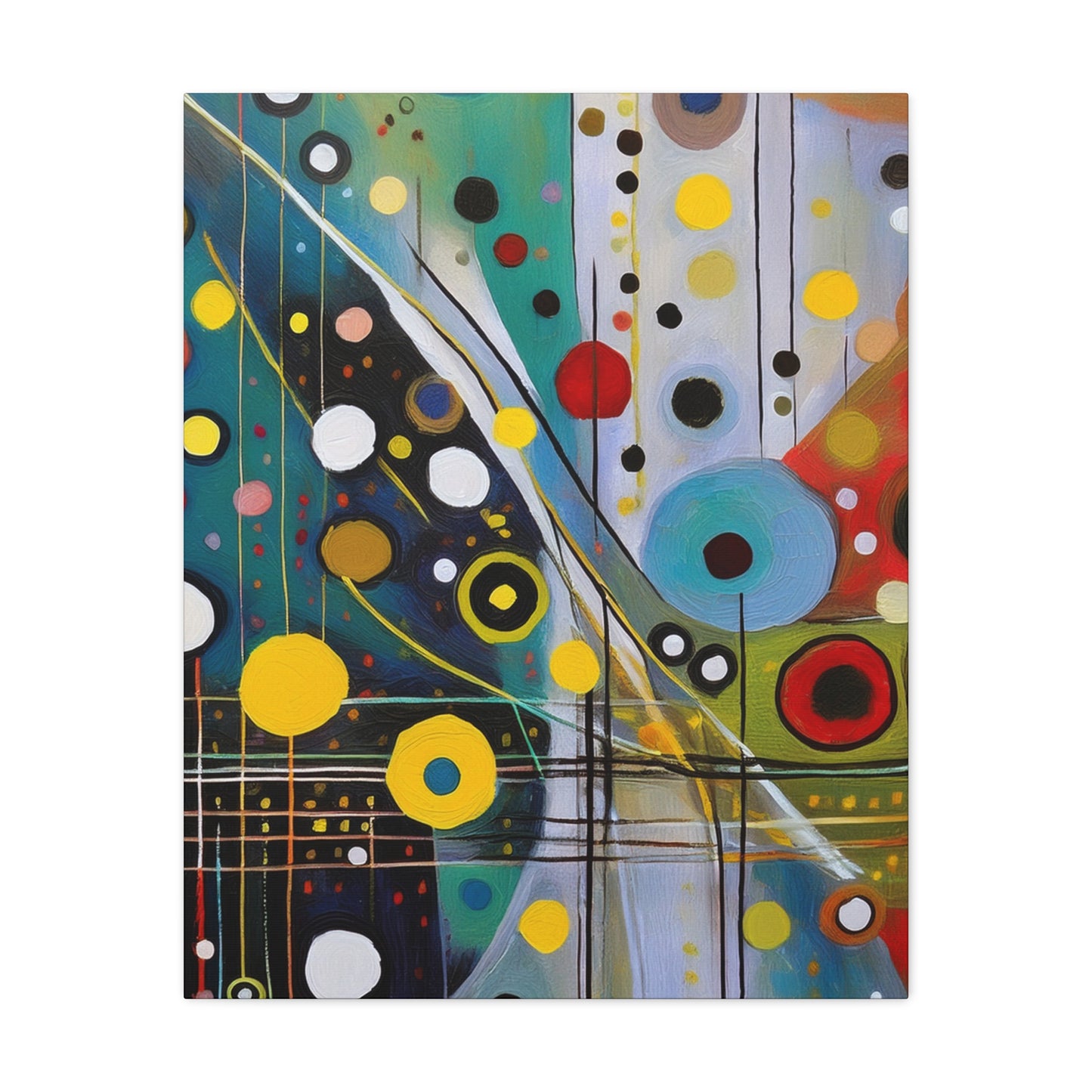 Abstract Oil Painting Print Canvas 20x24,20x30,24x30 24x32,24x36,30x40 32x48,36x48,40x60 Pine-Wood Inner Frame ABS-116