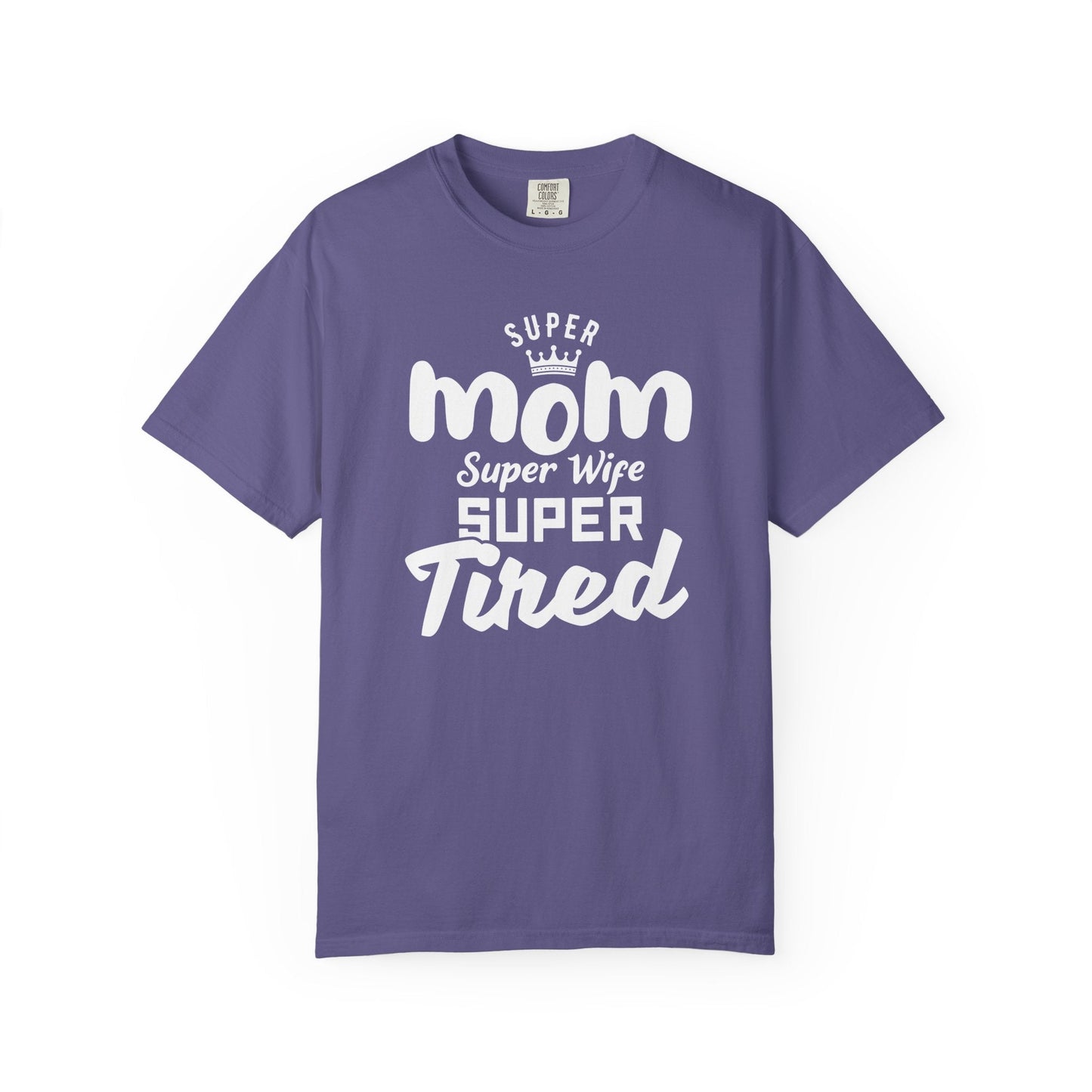 Mom T-shirt Mother's Day Mama Tee Unisex Comfort Colors Garment-Dyed Cotton h45