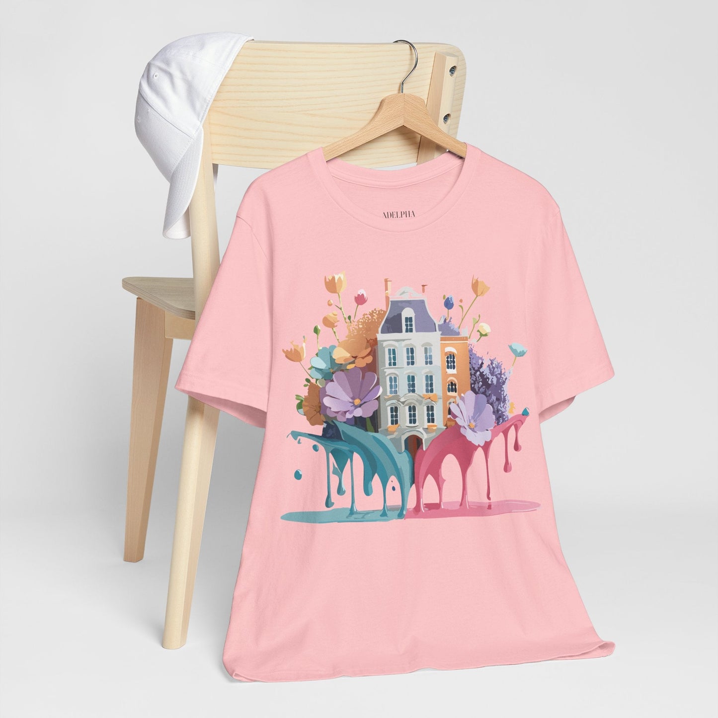 Amsterdam Graphic Tee Unisex Jersey Short Sleeve Shirt Travel Themed Original Artwork