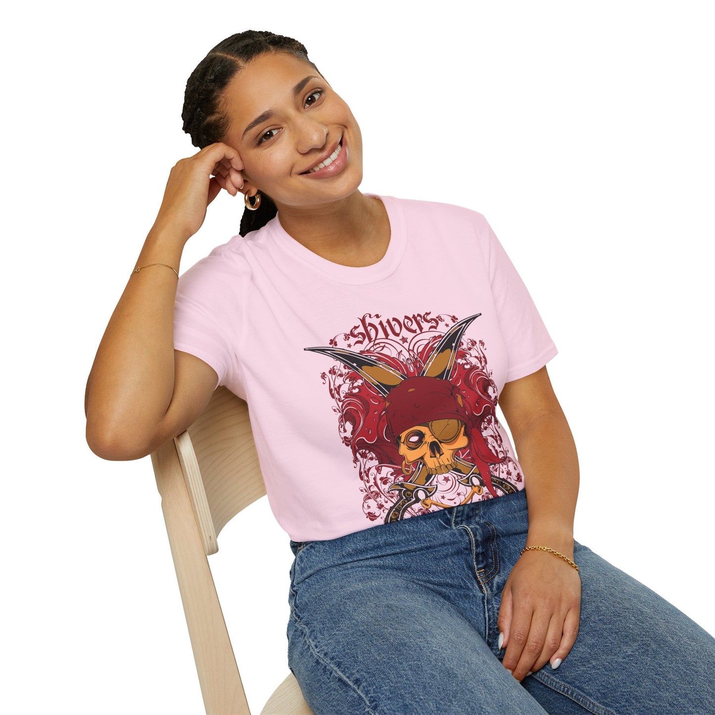 Art Design Graphic Tee Unisex Softstyle 64000 100 Percent Cotton Ring Spun For Art Lovers