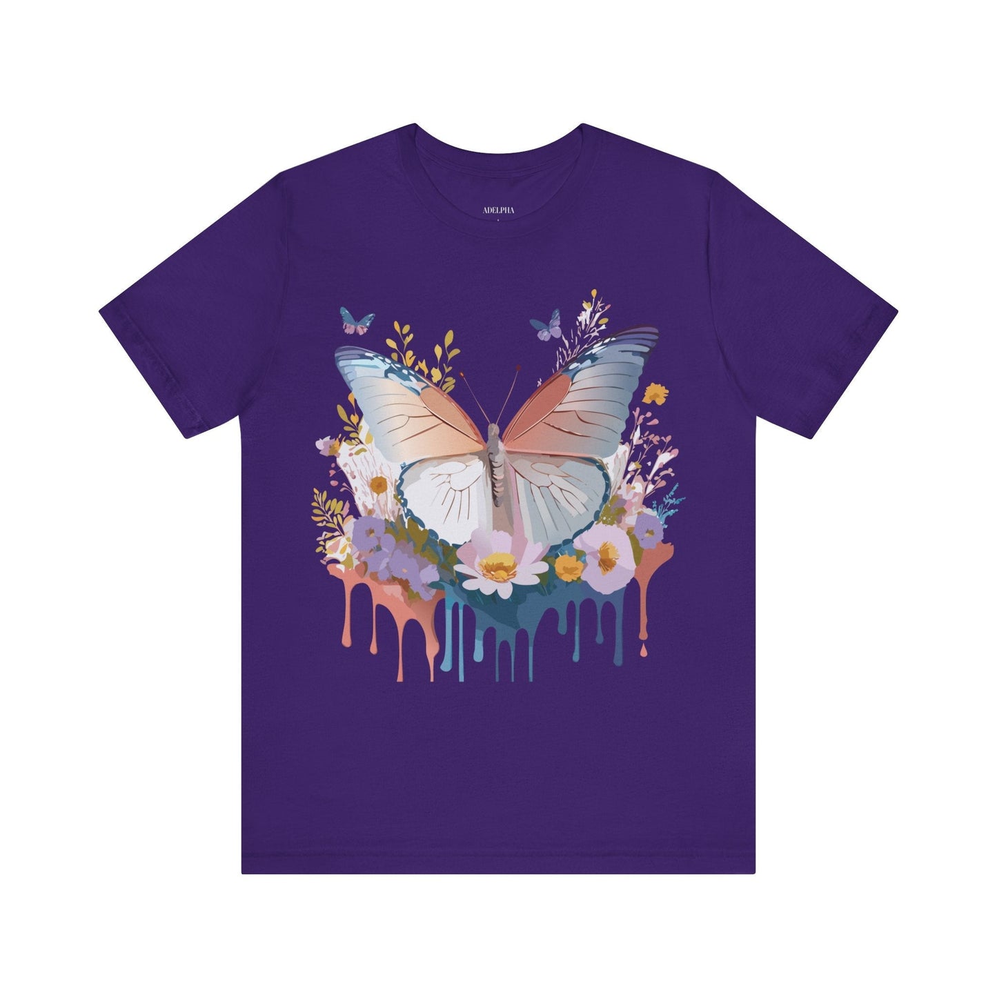 Adelpha Butterfly Graphic T Shirt Unisex Vintage Inspired Short Sleeve Tee