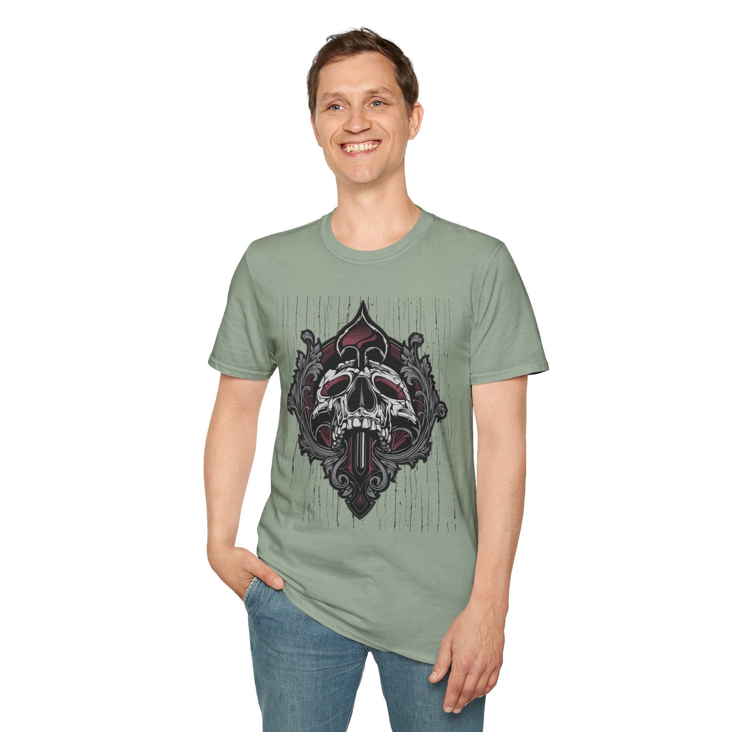 Art Design Shirt Unisex Graphic Tee 100 Percent Cotton Softstyle Premium Quality Gildan 64000