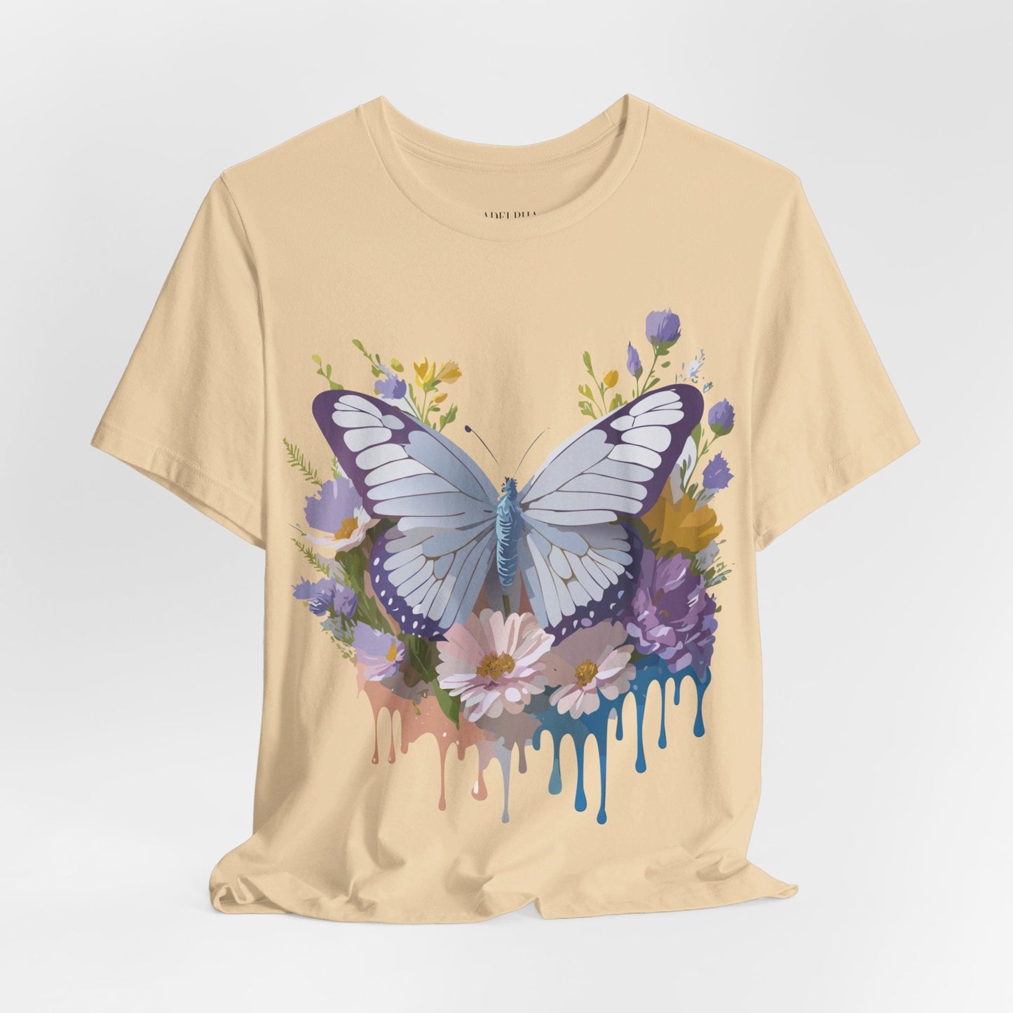 Adelpha Vintage Inspired Graphic Tee Unisex Short Sleeve Shirt