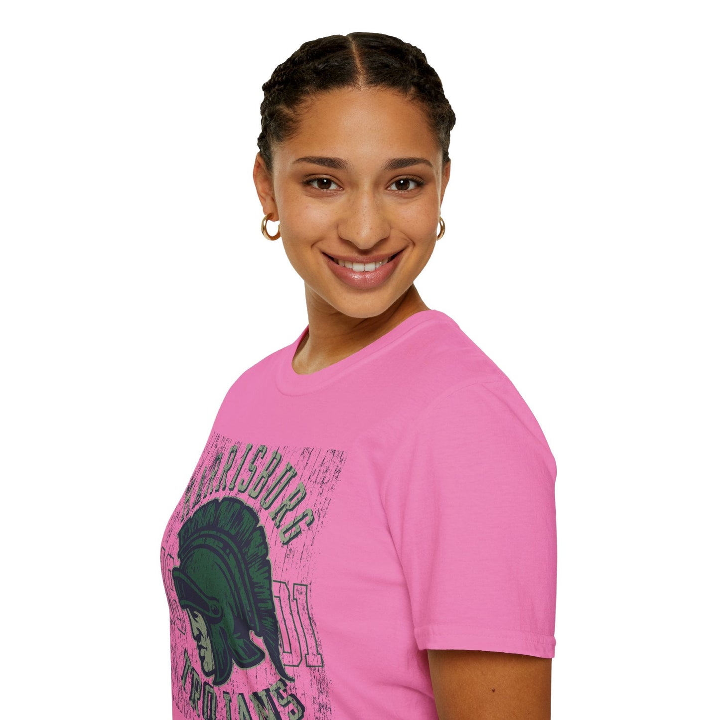 Unisex Gildan Softstyle 64000 Art Design Graphic T Shirt With Artwork Print For Everyday Wear