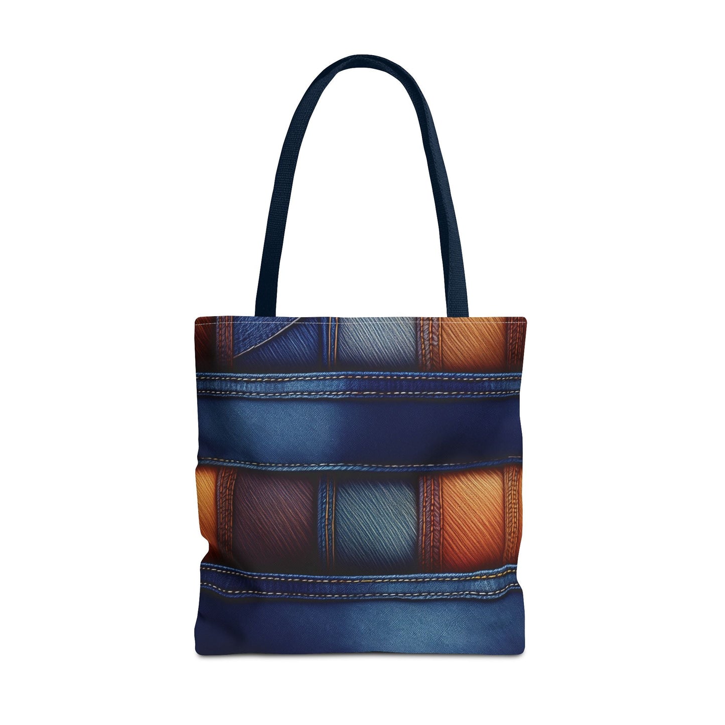 Denim Canvas Bag, Tote Bag Denim Printify