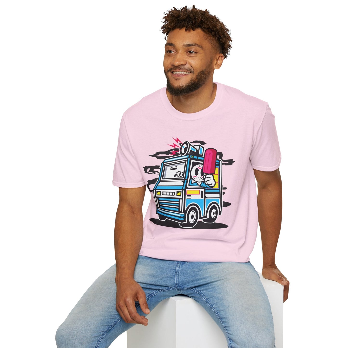 Cartoon T Shirt Animation Tee Funny Unisex Softstyle Gildan 64000 100 Percent Ring Spun Cotton