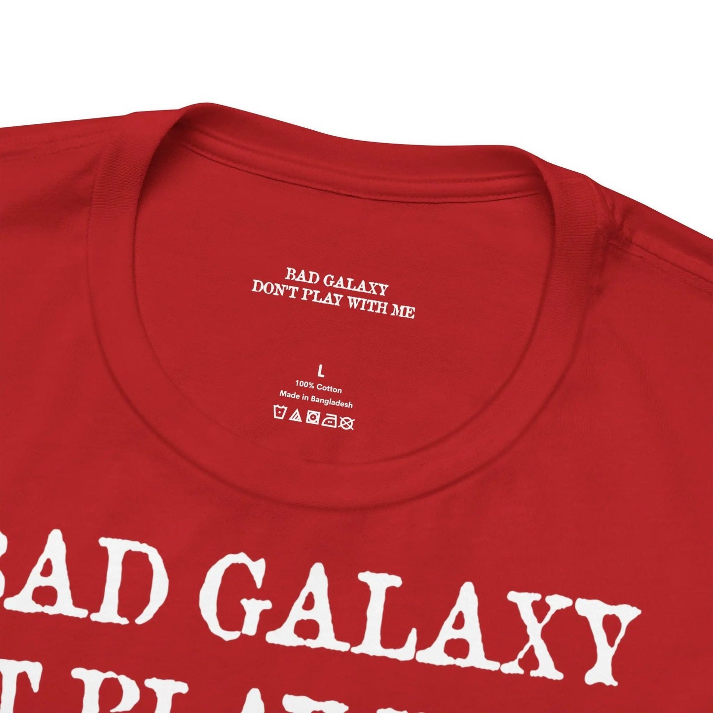 Bad Galaxy Skull T Shirt Made To Order 100 Percent Cotton Eco Friendly Inks USA Designed