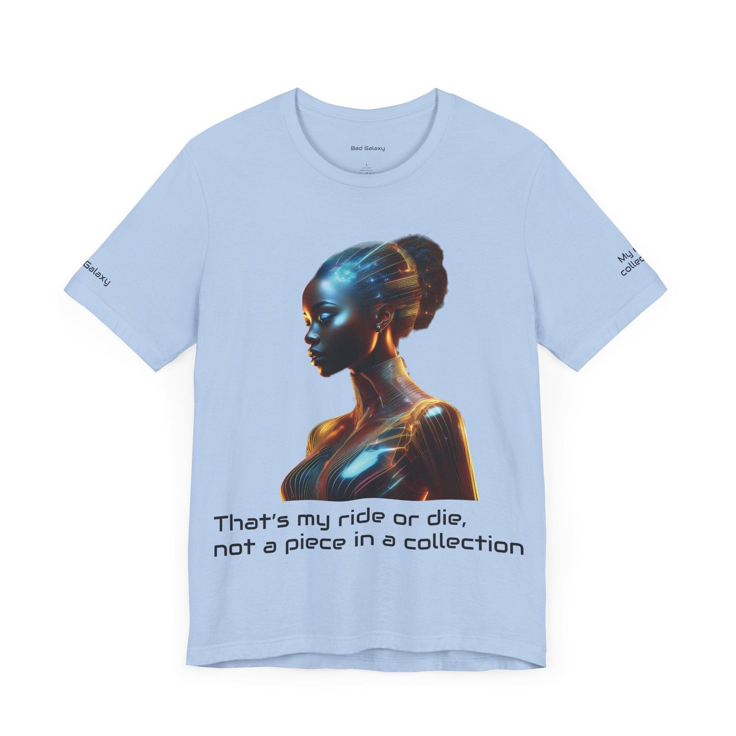 Car Graphic Tee Shirt 100 Percent Cotton Lightweight Car Tees From Bad Galaxy USA Made Guaranteed