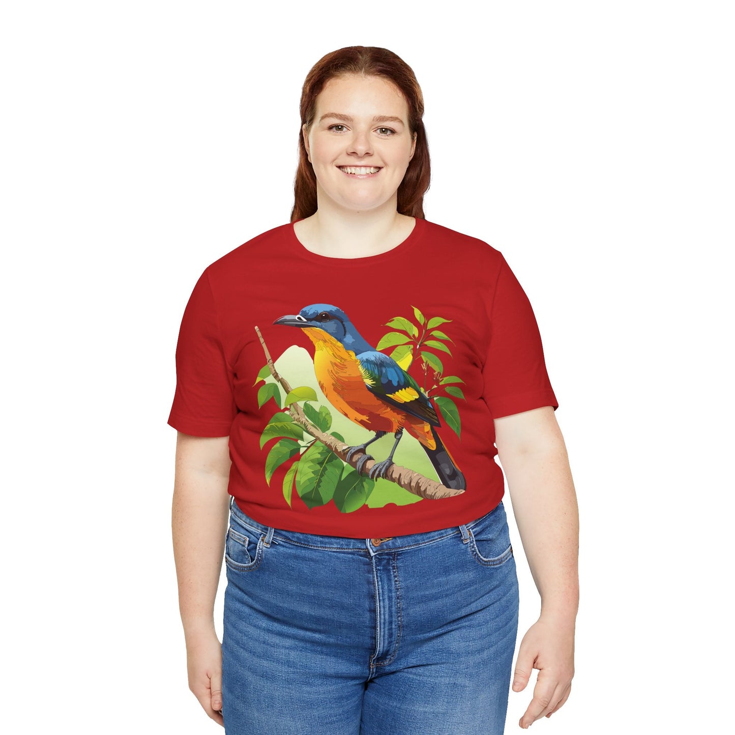 Unisex Animal Design Tee Shirt With Wildlife Graphics For Casual Everyday Wear And Comfort