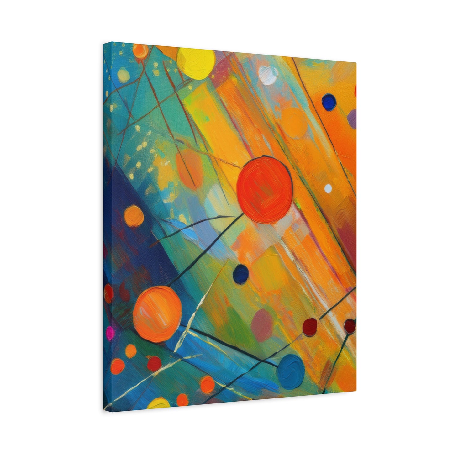 Abstract Oil Painting Print Canvas 20x24,20x30,24x30 24x32,24x36,30x40 32x48,36x48,40x60 Pine-Wood Inner Frame ABS-141