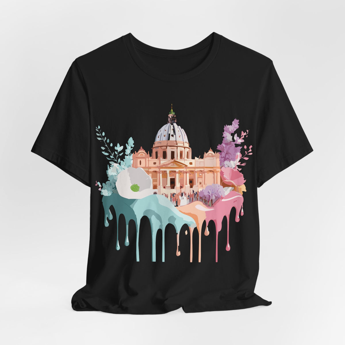 Unisex Cotton Bella+Canvas Tee with Rome