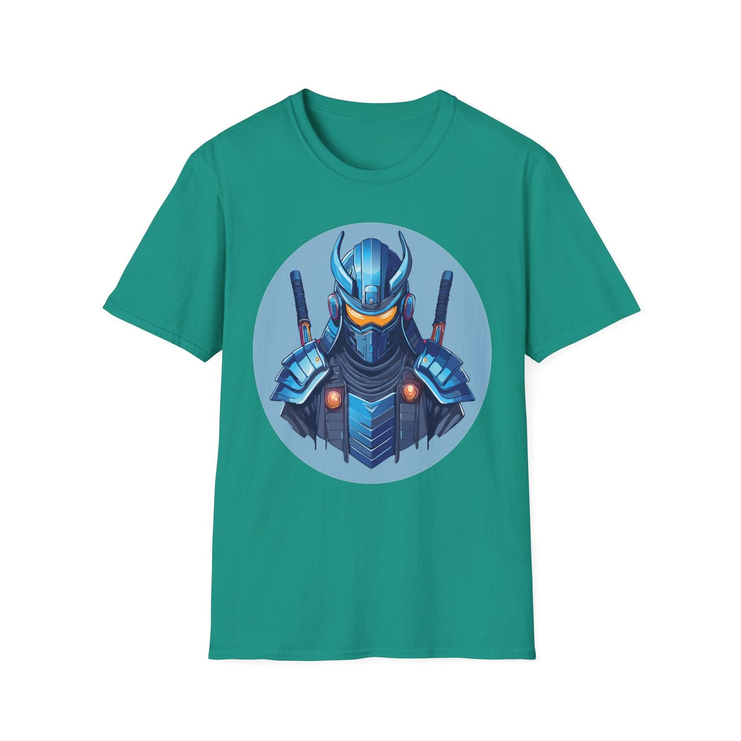 Samurai Shirt Unisex Softstyle T Shirt 100 Percent Ring Spun Cotton Gildan 64000
