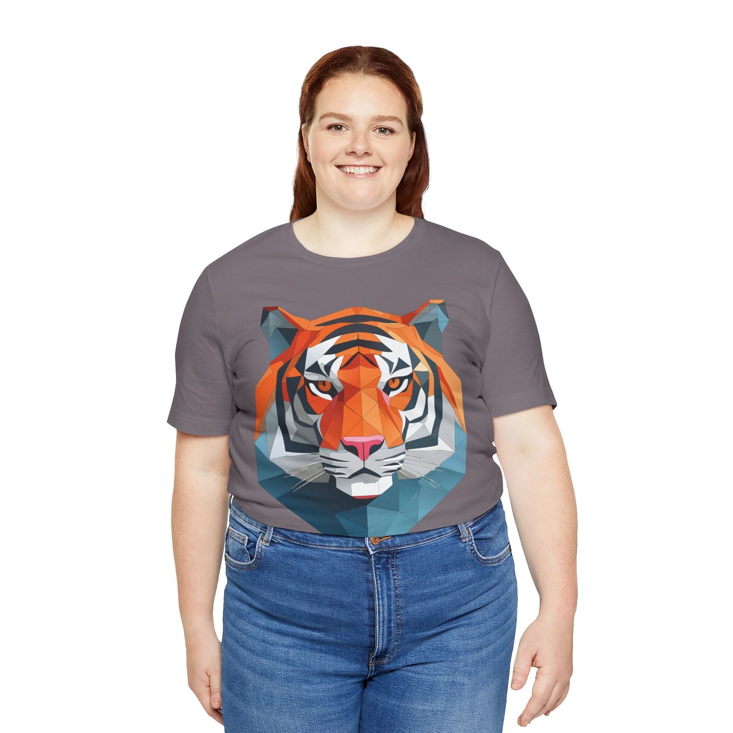 Unisex Animal Artwork Tee Shirt With Wild Animals Design For Everyday Wear And Comfort