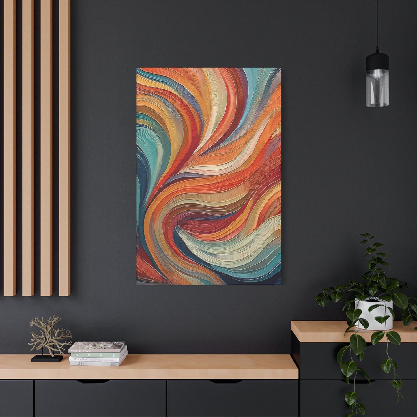 Abstract Oil Painting Print Canvas 20x24,20x30,24x30 24x32,24x36,30x40 32x48,36x48,40x60 Pine-Wood Inner Frame ABS-99