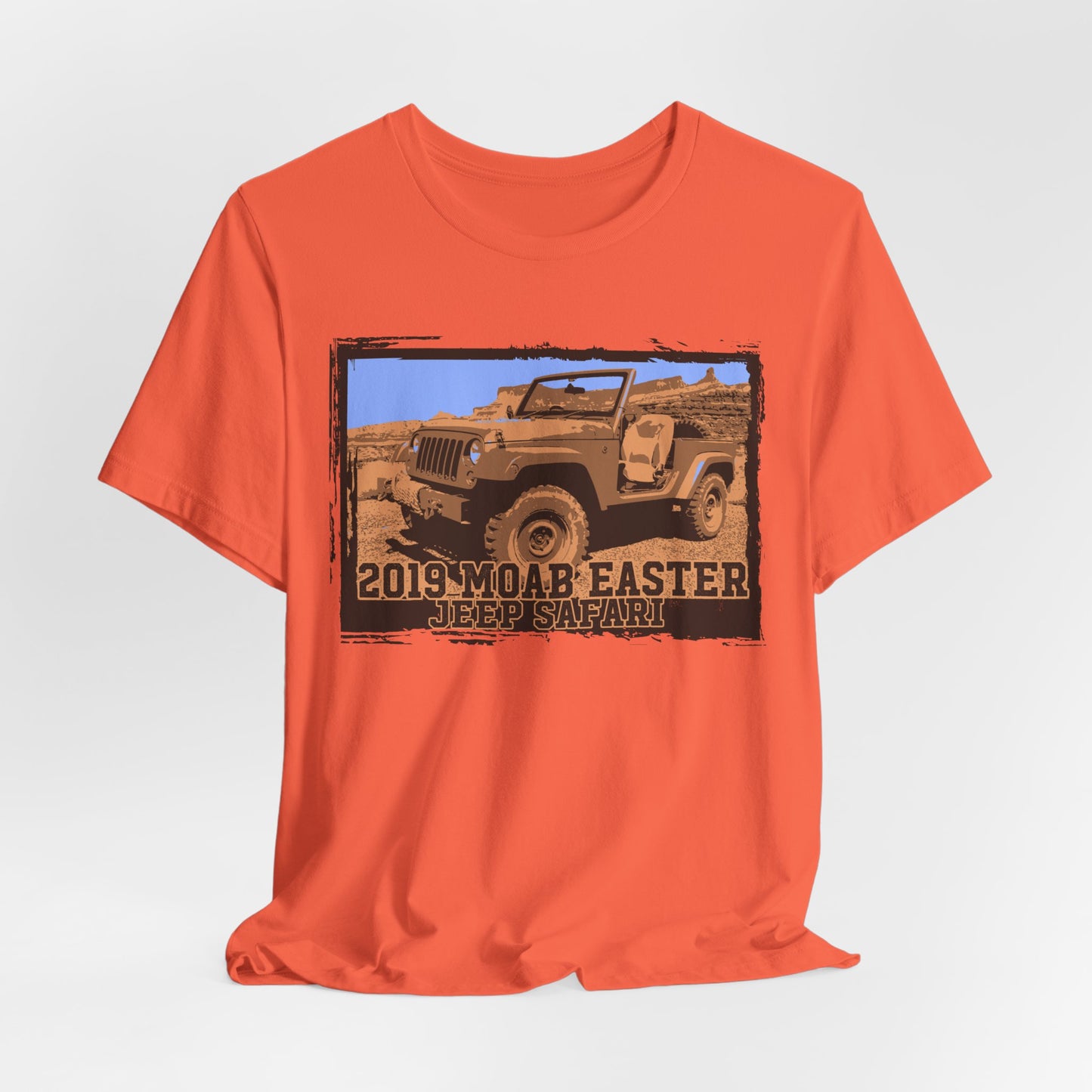 Moab Easter Safari Graphic Design Tee, Moab Easter Shirt, Vintage Tees, Art Design T-Shirt, Graphic Tee, Retro Art Shirts
