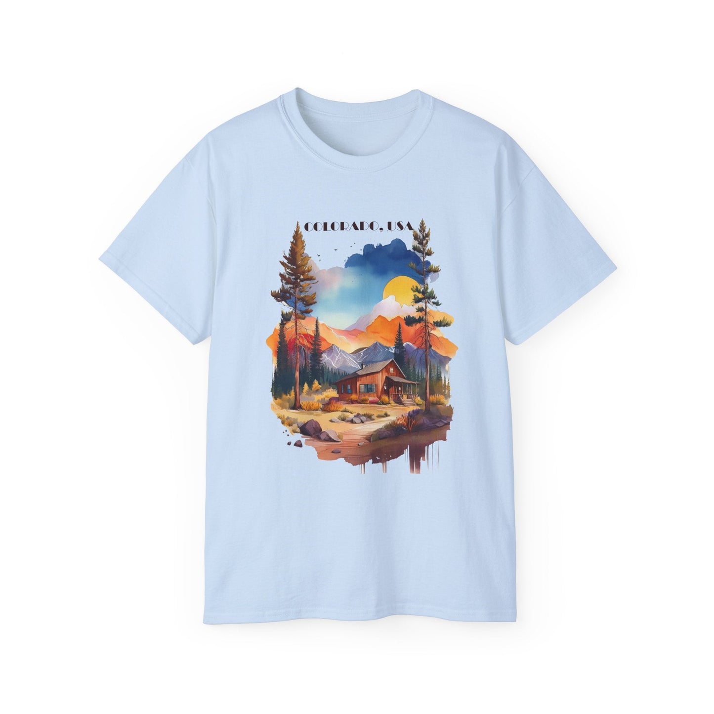 Colorado Graphic Unisex Cotton T‑Shirt 2