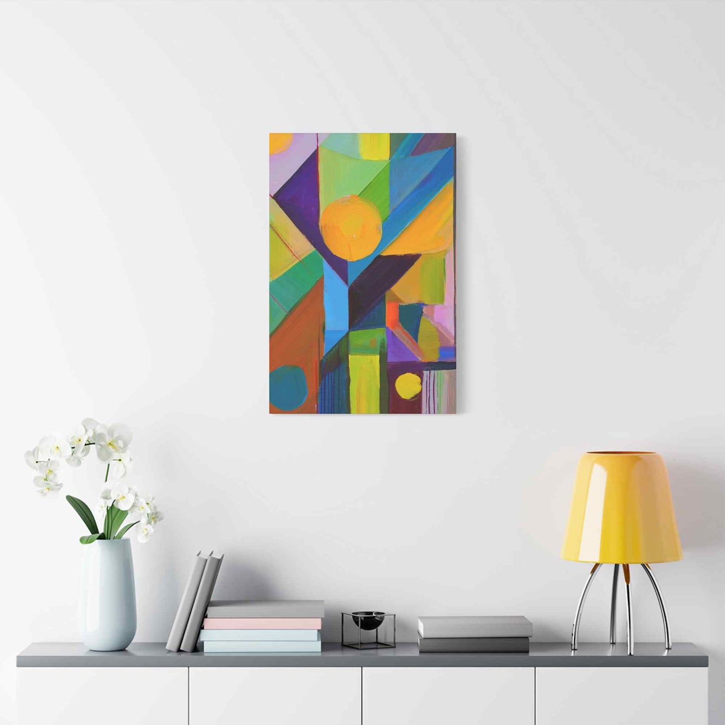Abstract Painting Print Canvas 20x24,20x30,24x30, 24x32,24x36,30x40, 32x48,36x48,40x60 Pine-Wood Inner Frame ABS-8