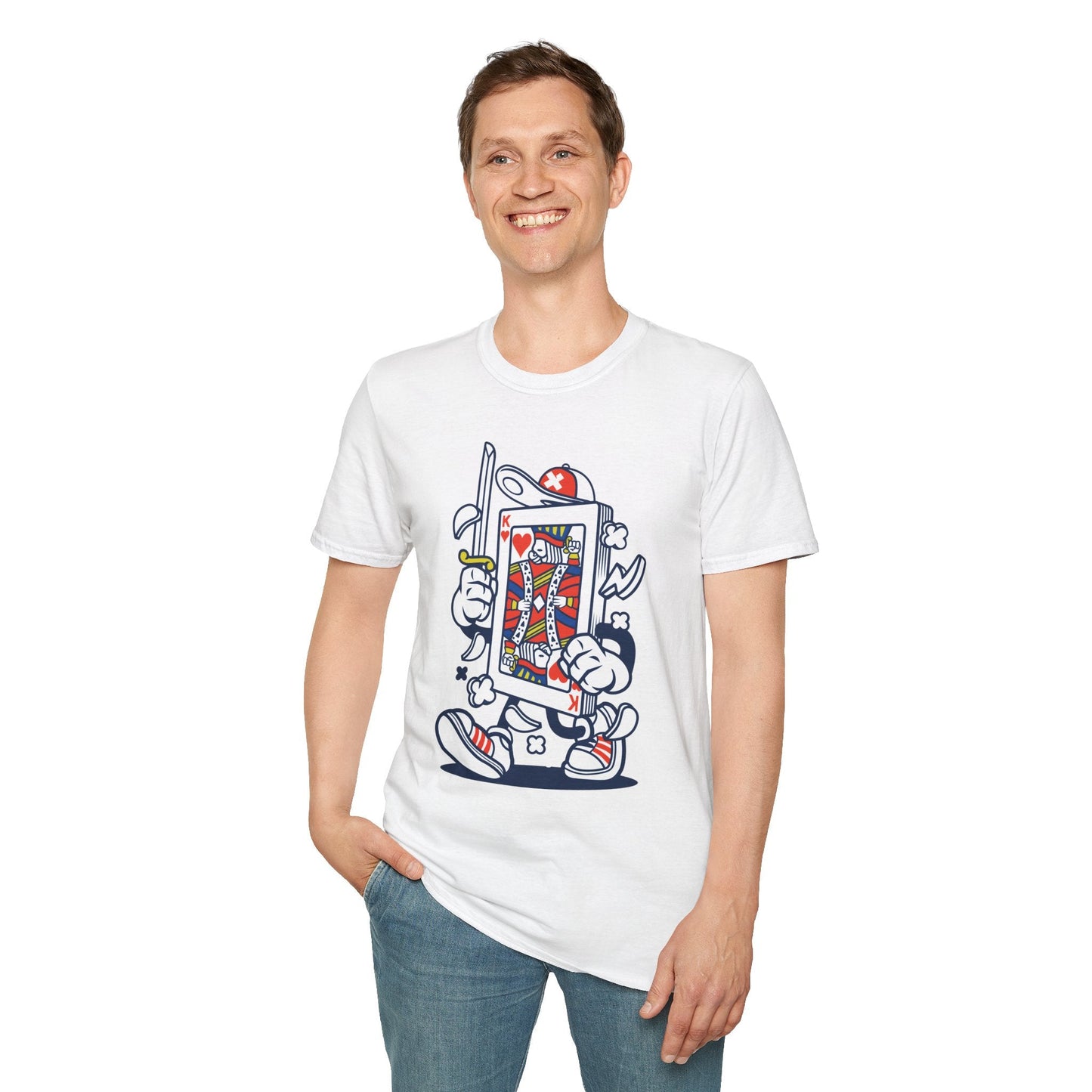 Cartoon T Shirt Animation T Shirt Funny Tee Shirt Unisex Gildan Softstyle 64000 Cotton Comfort