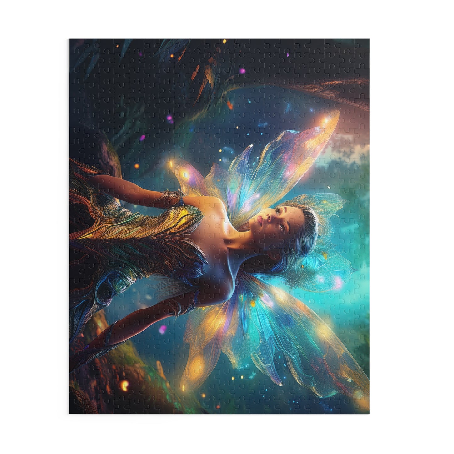 Fairy Puzzle 500-Chipboard Pieces in Box | Kids Puzzles Size: 16" x 20",  Ages 9+ and Family pn6