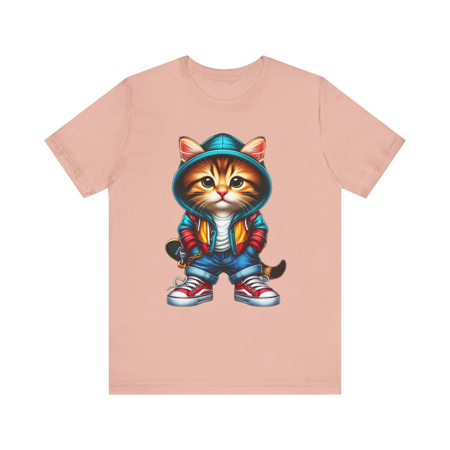 Mina Cool Cat Tee Shirt, Funny Cat T-Shirt, Pet Shirt, Animal Tees, Funny Animal T-Shirt, Graphic Tee