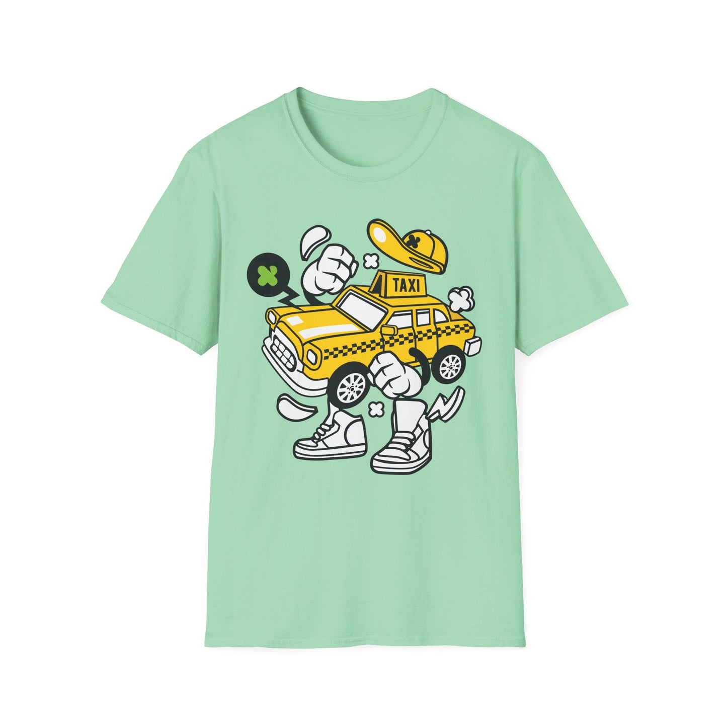 Cartoon T Shirt Animation T Shirt Funny Tee Shirt Unisex Softstyle Gildan 64000 100 Percent Cotton