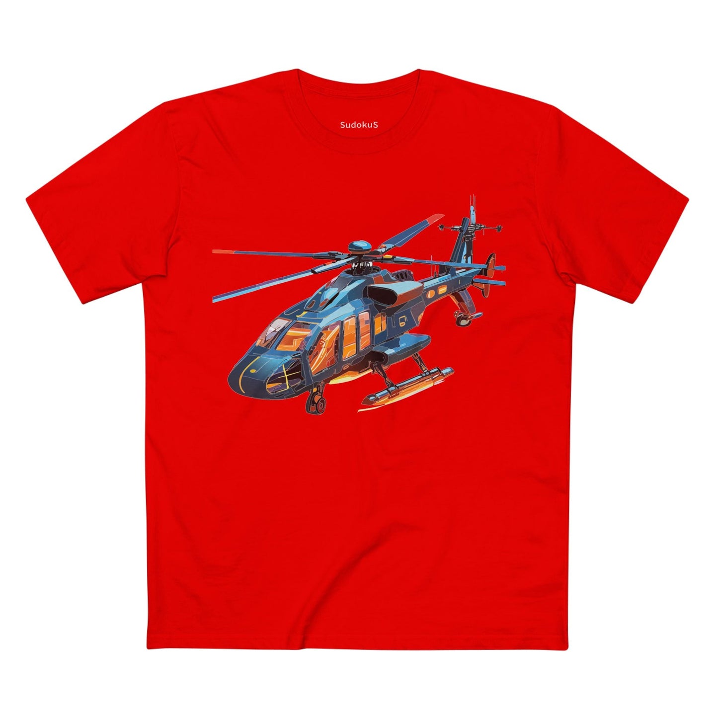 Chopper Graphic Unisex 100 Cotton Staple Tee 3