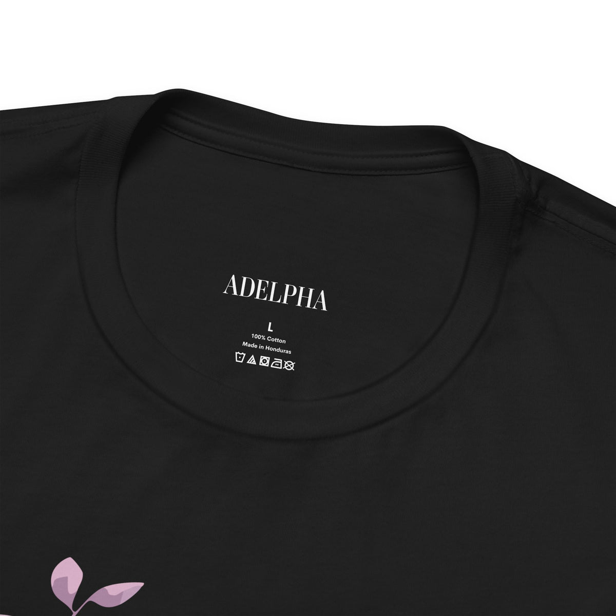 Letter Q Graphic Unisex Cotton Bella+Canvas Tee with Art Letter Design
