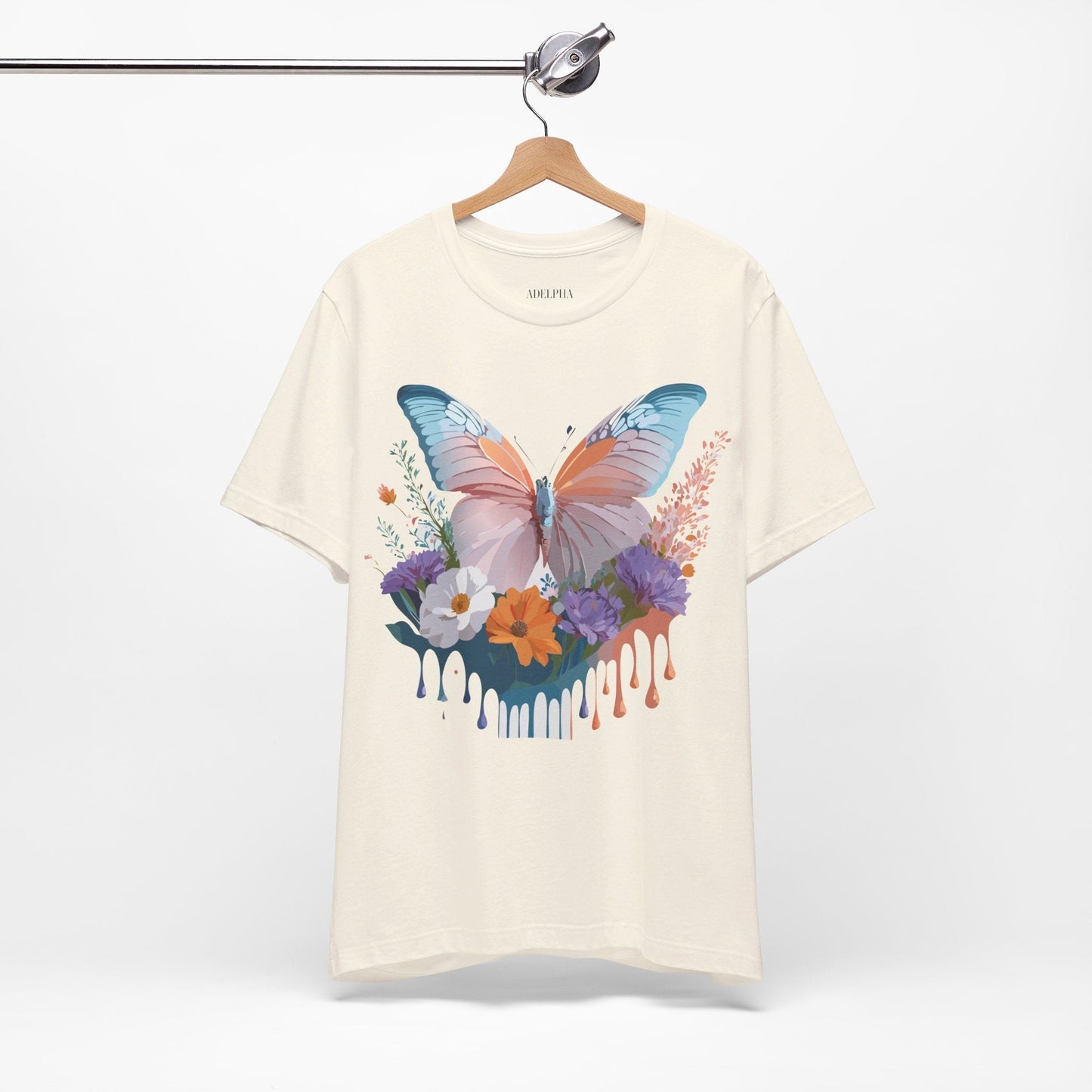 Butterfly Graphic Tee Unisex Jersey Short Sleeve Adelpha Art Design