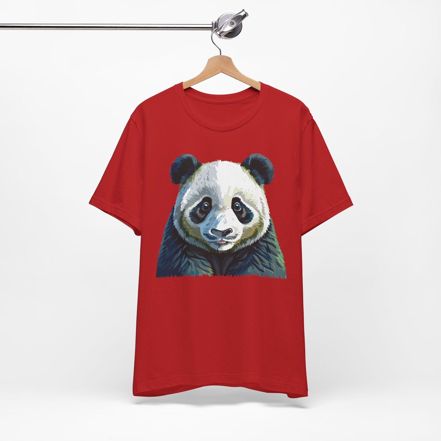 Unisex Animal Graphic Tee Shirt With Wild Animals Art Design Gildan Softstyle 64000