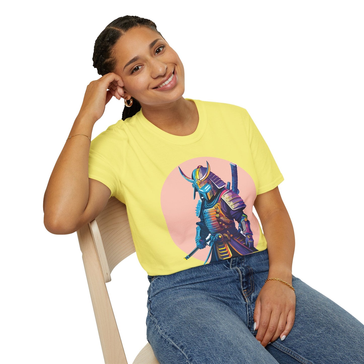 Samurai Shirt Unisex Gildan Softstyle Cotton Tee For Everyday Comfort And Style All Day