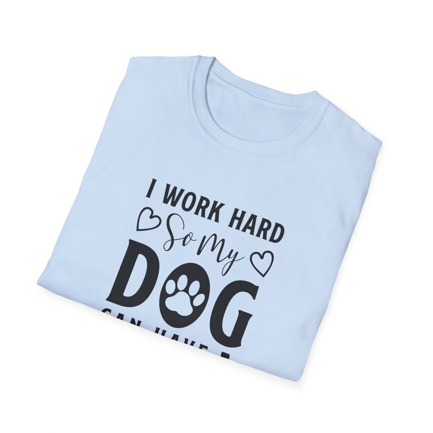 Dog Slogan T Shirts With Funny Words Unisex Tee Shirt Cute Quotes Gildan Softstyle 64000 Cotton