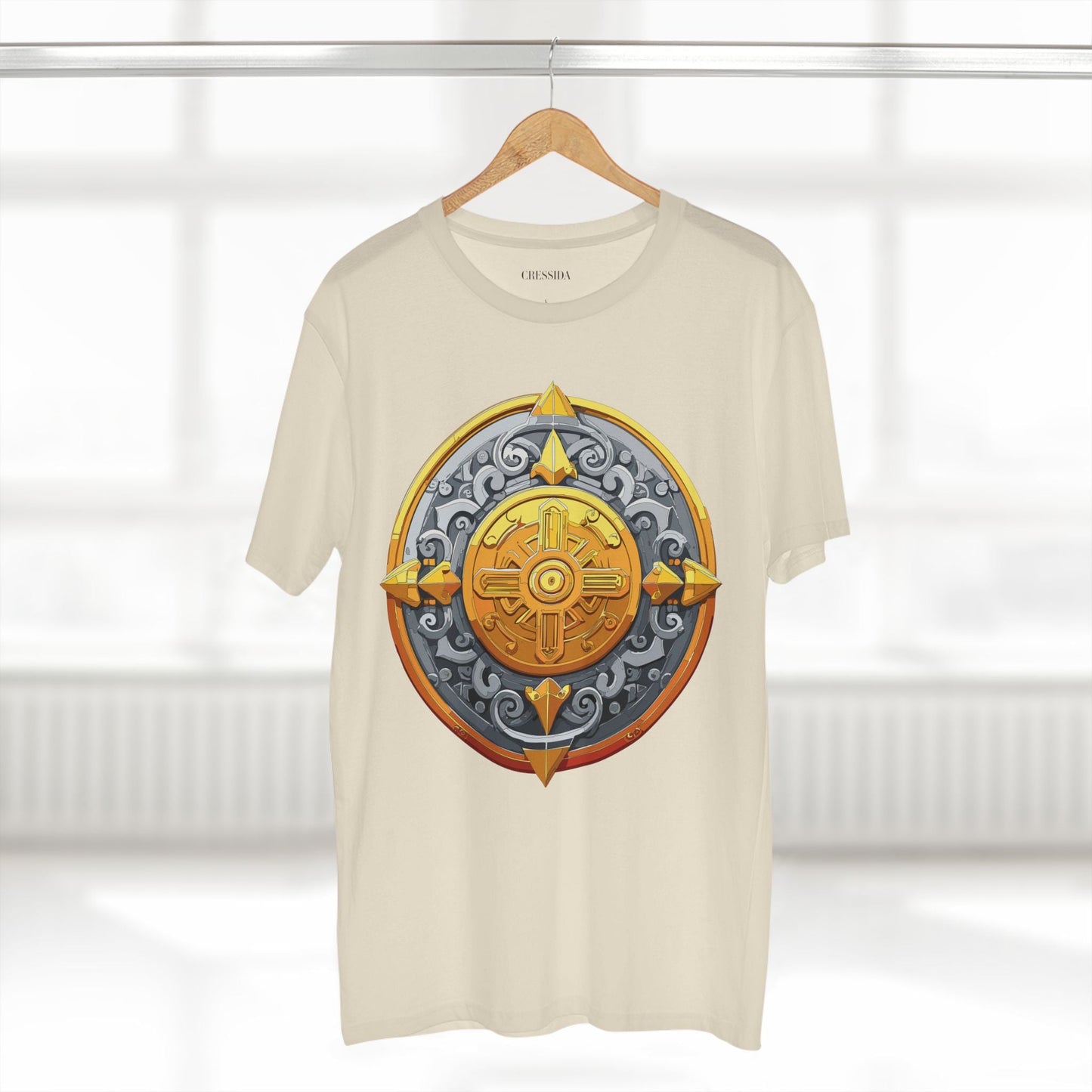 Antique Gold Coin Graphic Design T-Shirt Unisex 100 Cotton With Golden Print Artwork Tee 20