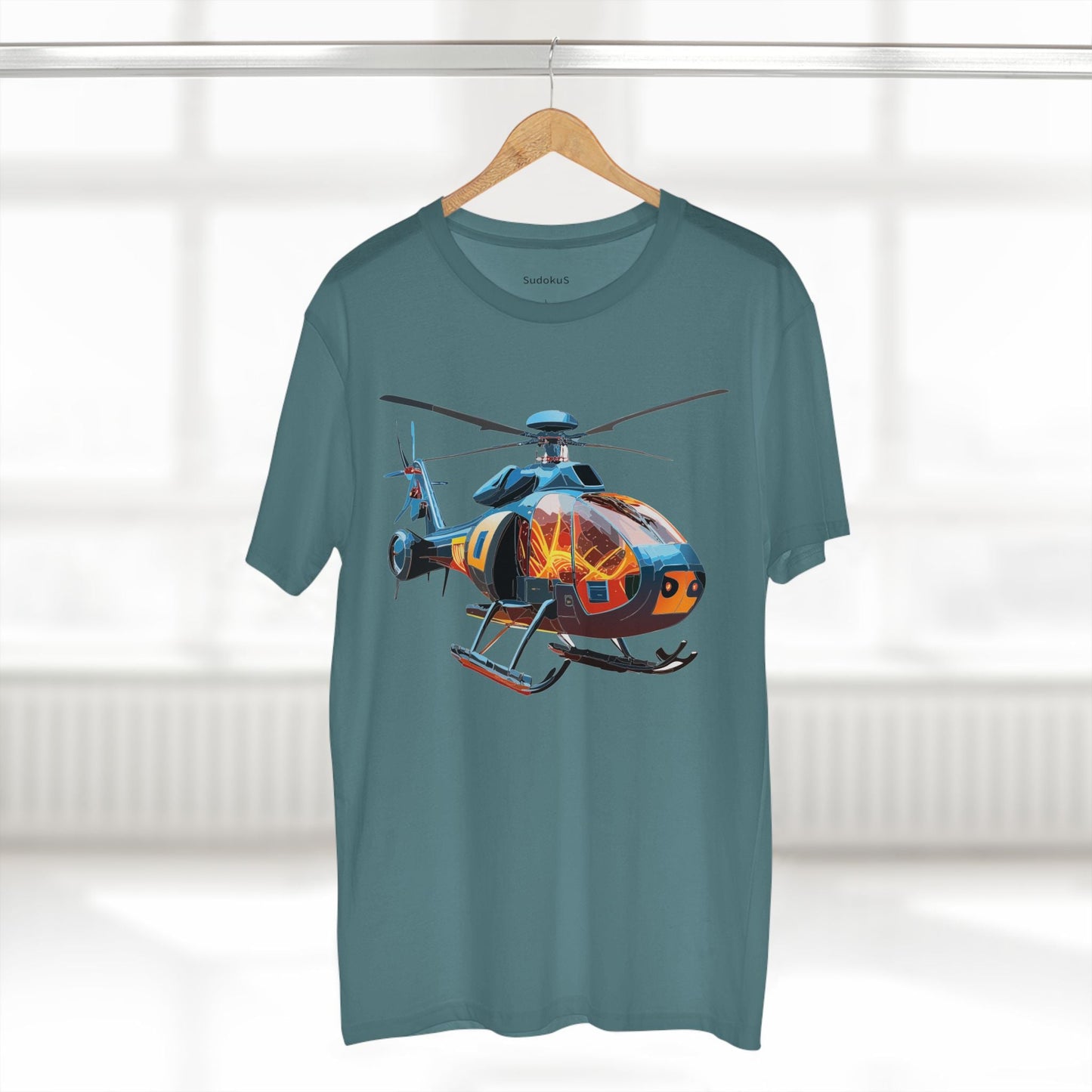 Chopper Graphic Unisex 100 Cotton Staple Tee 4
