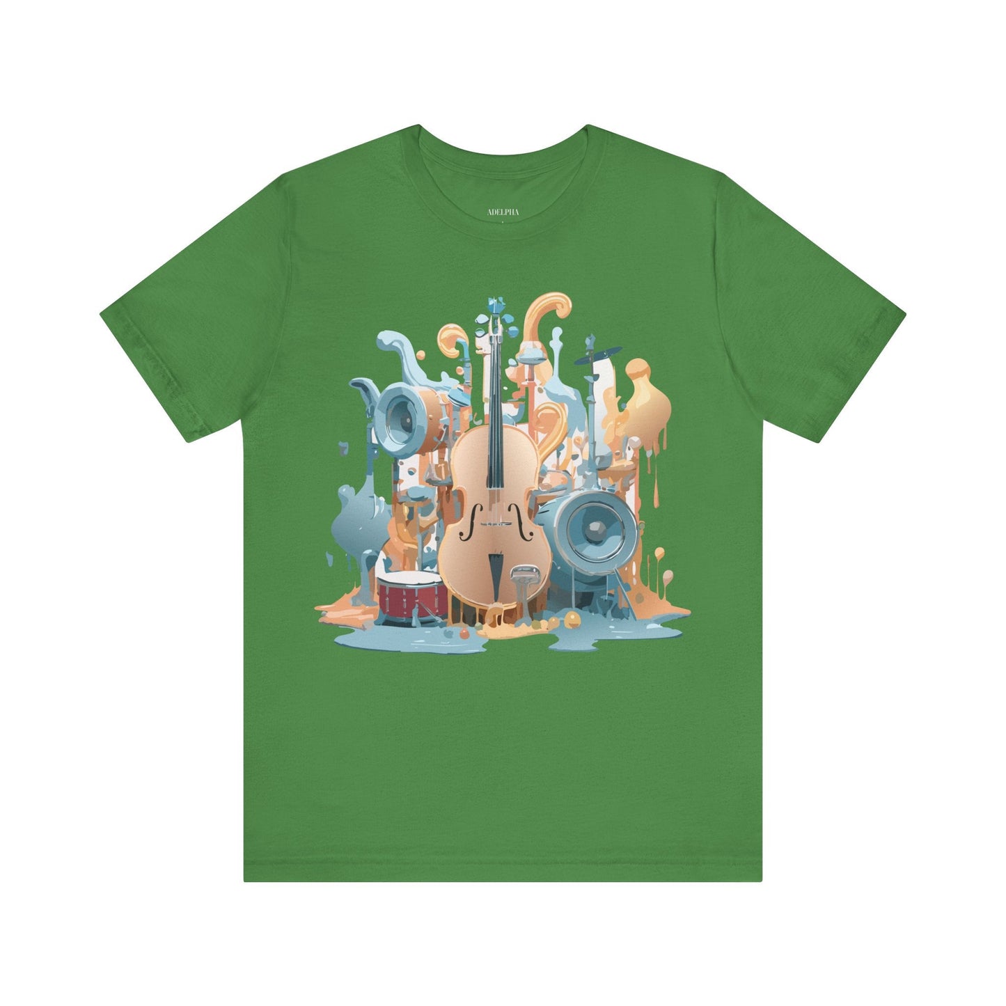 Adelpha Music Graphic T Shirt Unisex Jersey Short Sleeve Vintage Inspired Art Tee