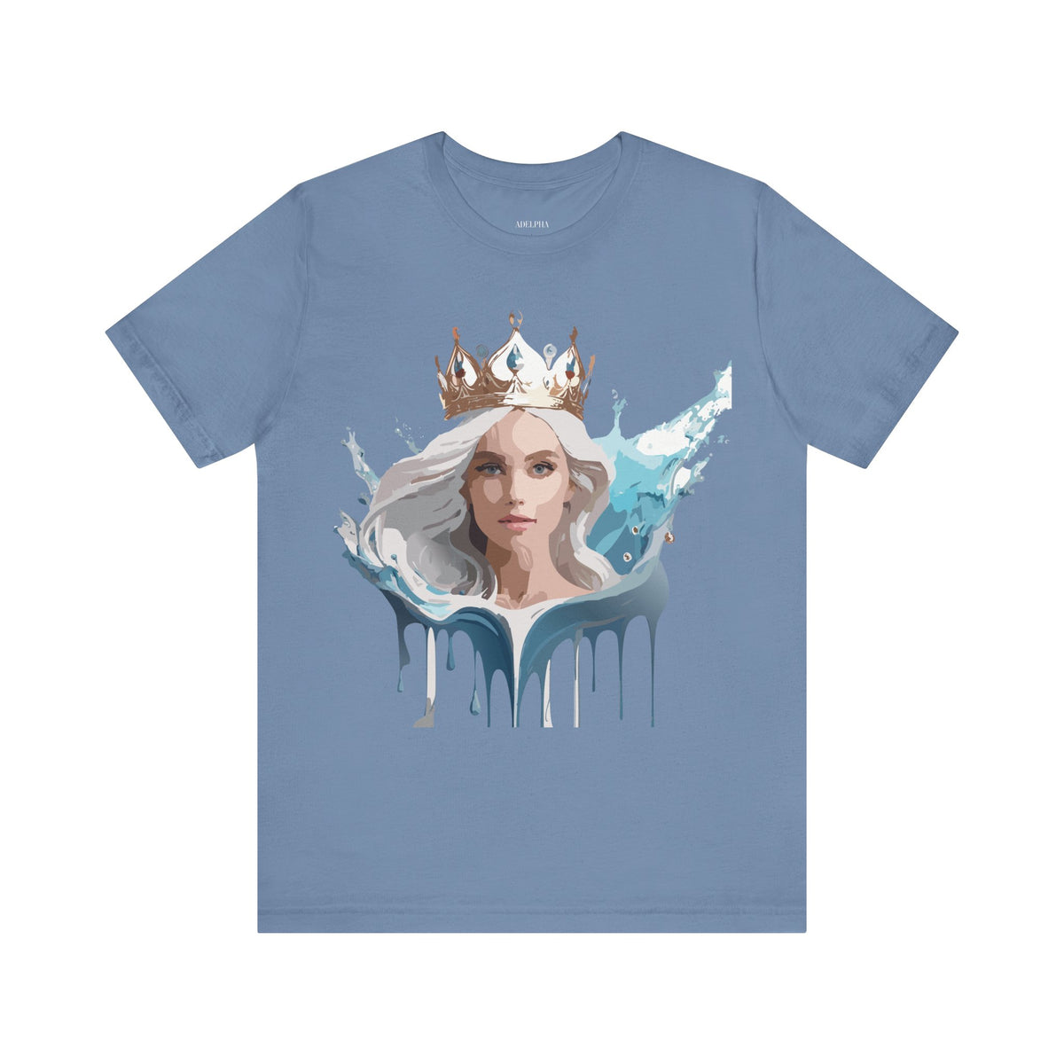 Music Graphic Unisex Cotton Bella+Canvas Tee with Art Design n195