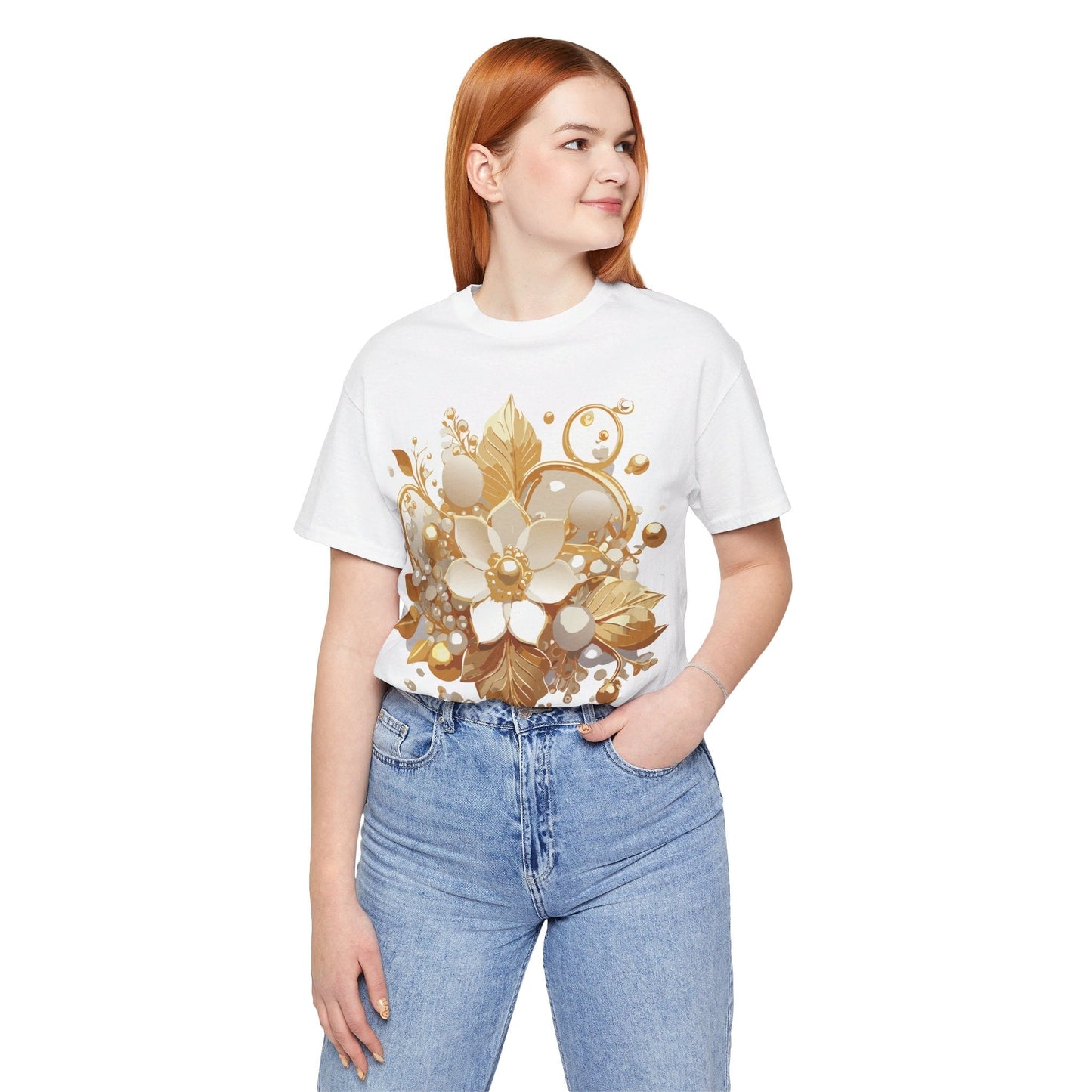 Jewelry Graphic Unisex 100 Cotton Vintage Treasure Art T-Shirt 22