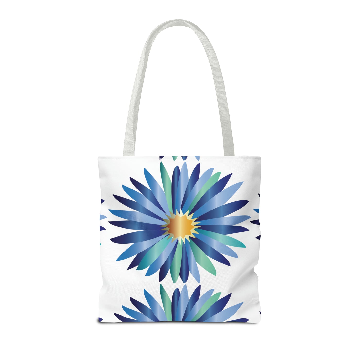 Canvas Bag with Floral Prints