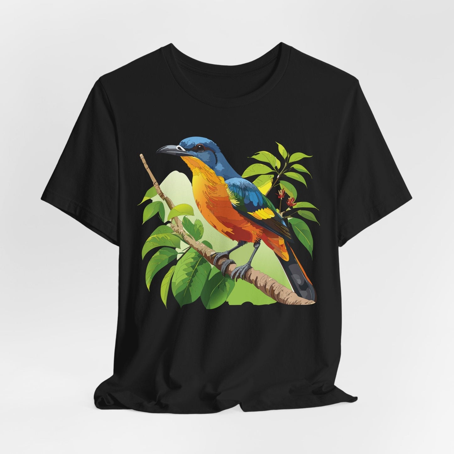 Unisex Animal Design Tee Shirt With Wildlife Graphics For Casual Everyday Wear And Comfort