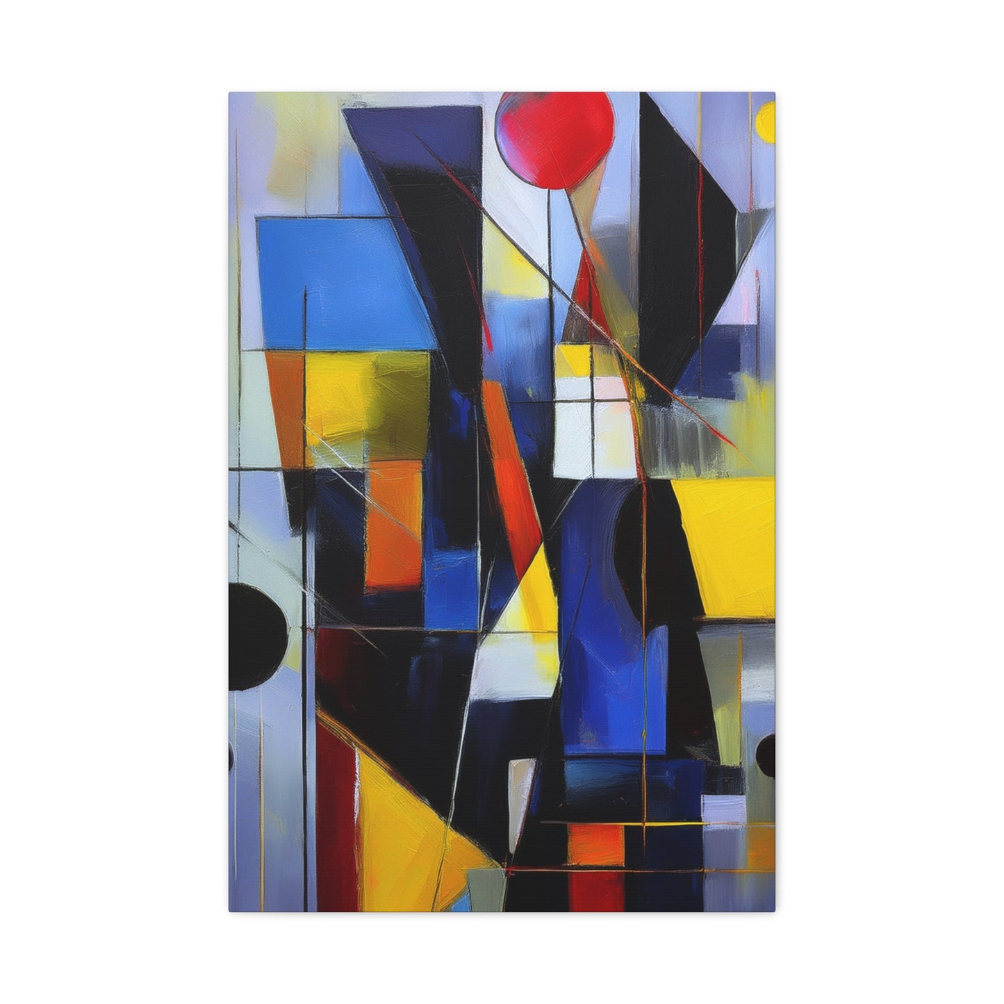 Abstract Colors Painting Print Canvas 20x24,20x30,24x30, 24x32,24x36,30x40, 32x48,36x48,40x60 Pine-Wood Inner Frame ABS-34