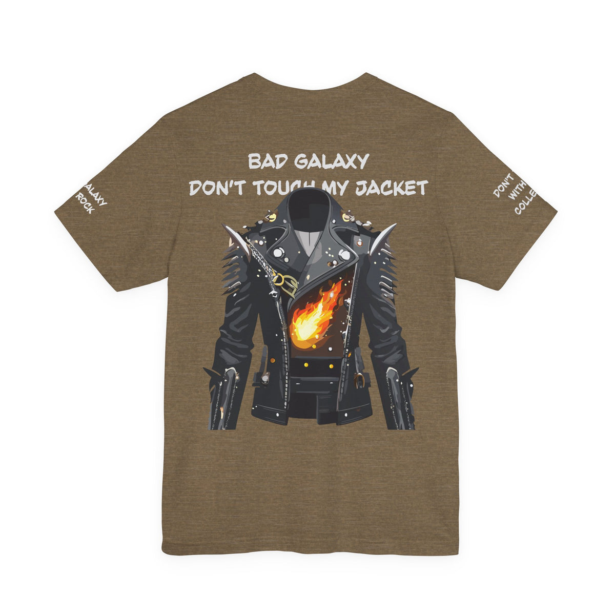 Punk Rock Graphic Unisex Cotton Bella+Canvas Tee with Art Design b27
