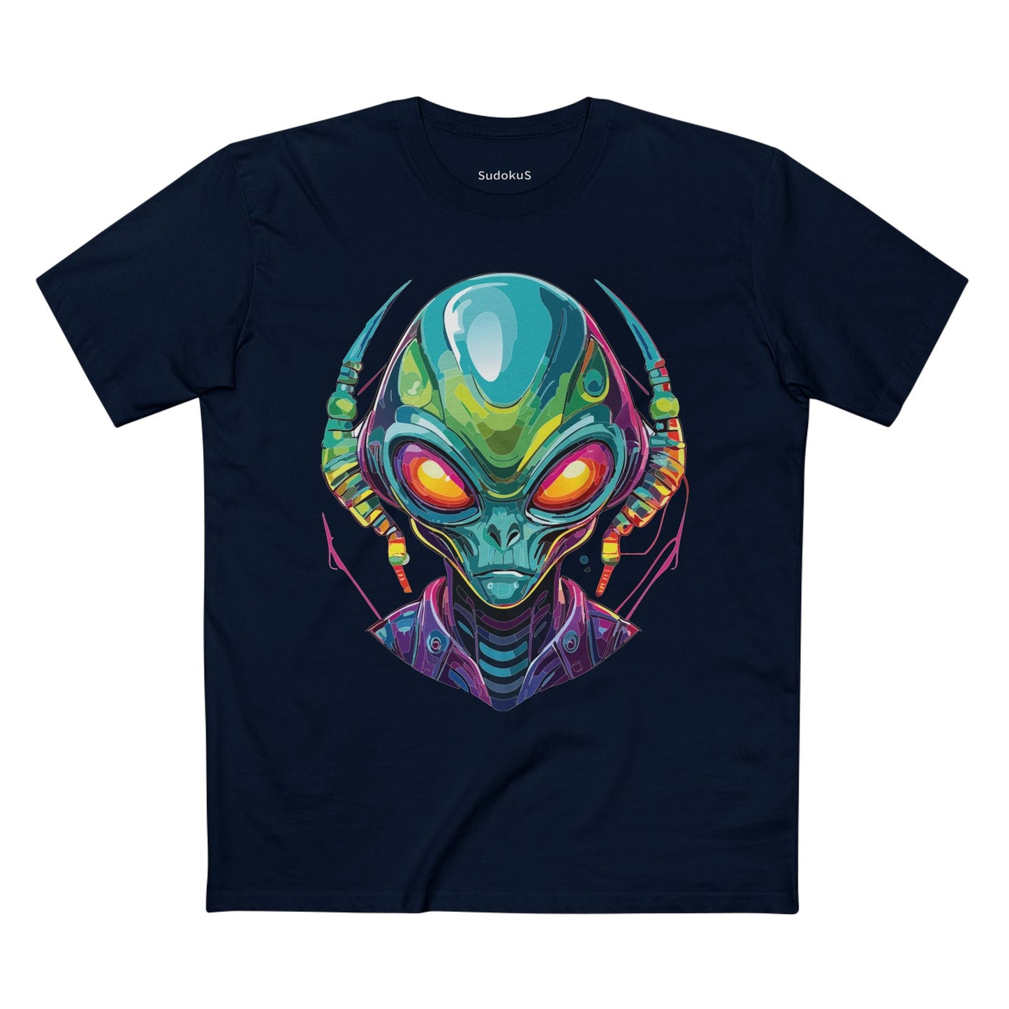 Aliens Graphic Unisex 100 Cotton Staple Tee 14