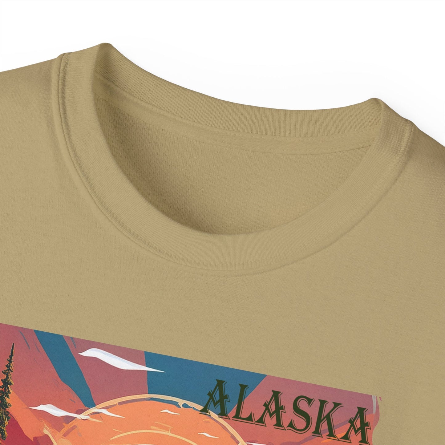 Alaska Graphic Unisex Cotton T‑Shirt 4