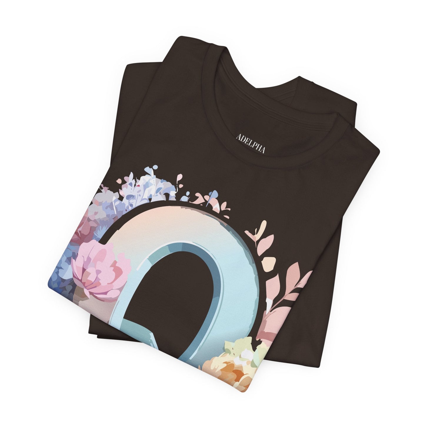 Letter Q Shirt Unisex Graphic Tee With Vintage Inspired Artwork By Adelpha Premium Quality