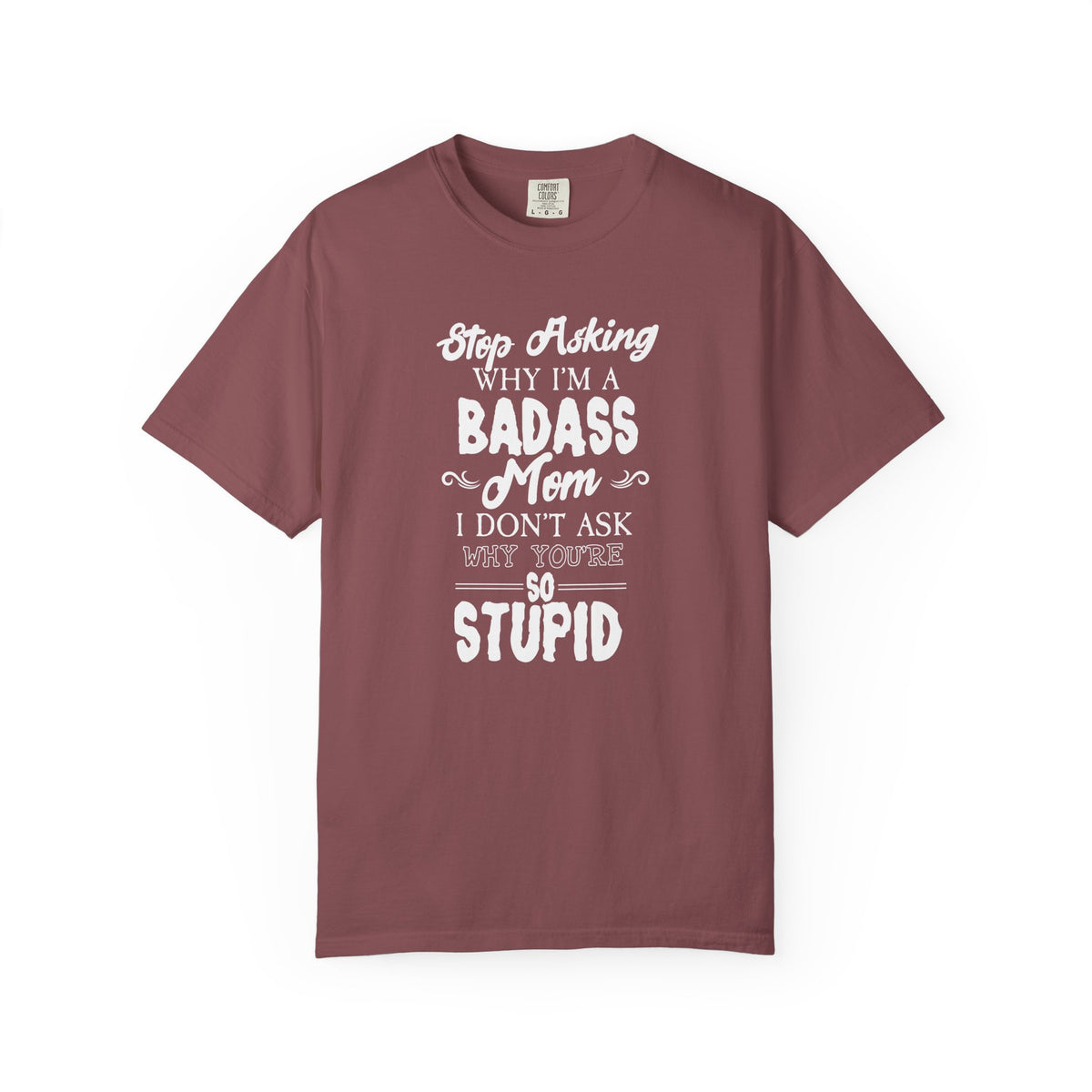 Mom T-shirt Mother's Day Mama Tee Unisex Comfort Colors Garment-Dyed Cotton h39