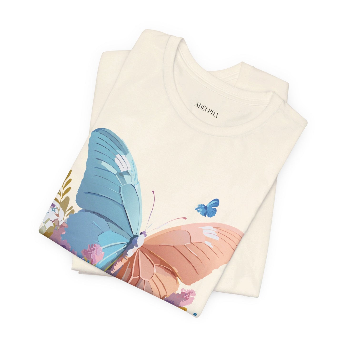Butterfly Graphic Tee By Adelpha Unisex Vintage Inspired Art Shirt